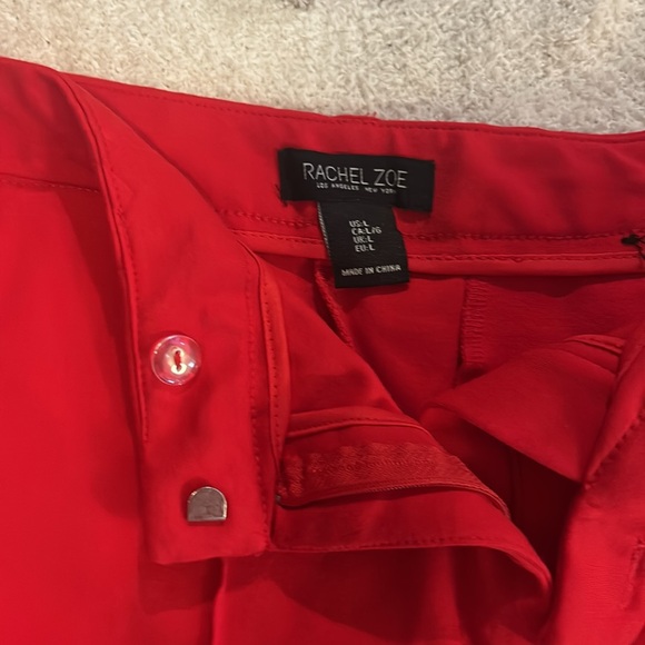 Bell bottom red stretchy pants - Picture 2 of 2